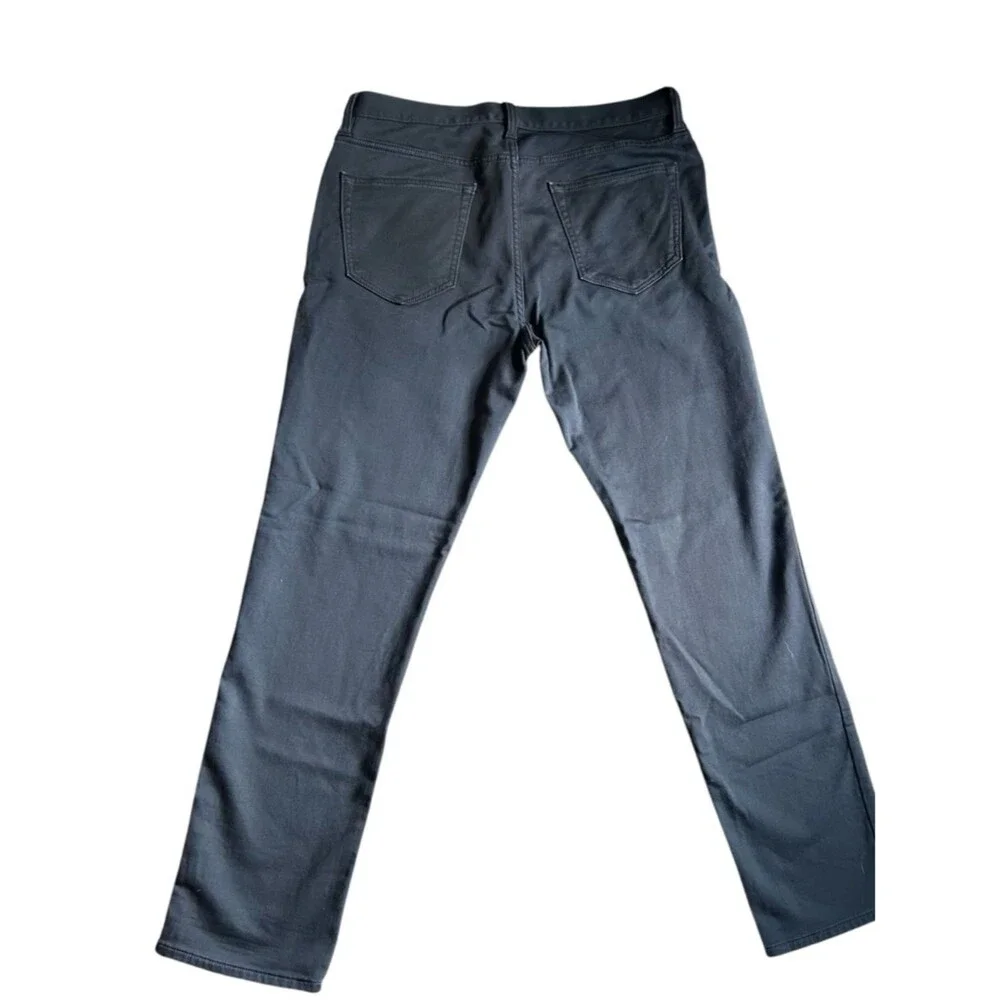 Banana Republic Men's Traveler Slim Fit Charcoal Gray Jeans 33x30